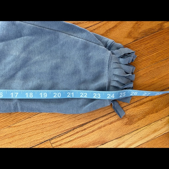 Comfort Colors beach oversized coverup or casual sweatshirt. Size xl. Slate blue - Picture 5 of 13